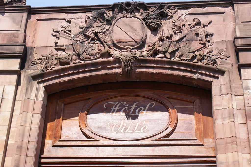 Studio De L'Hotel De Ville Straßburg Exterior foto